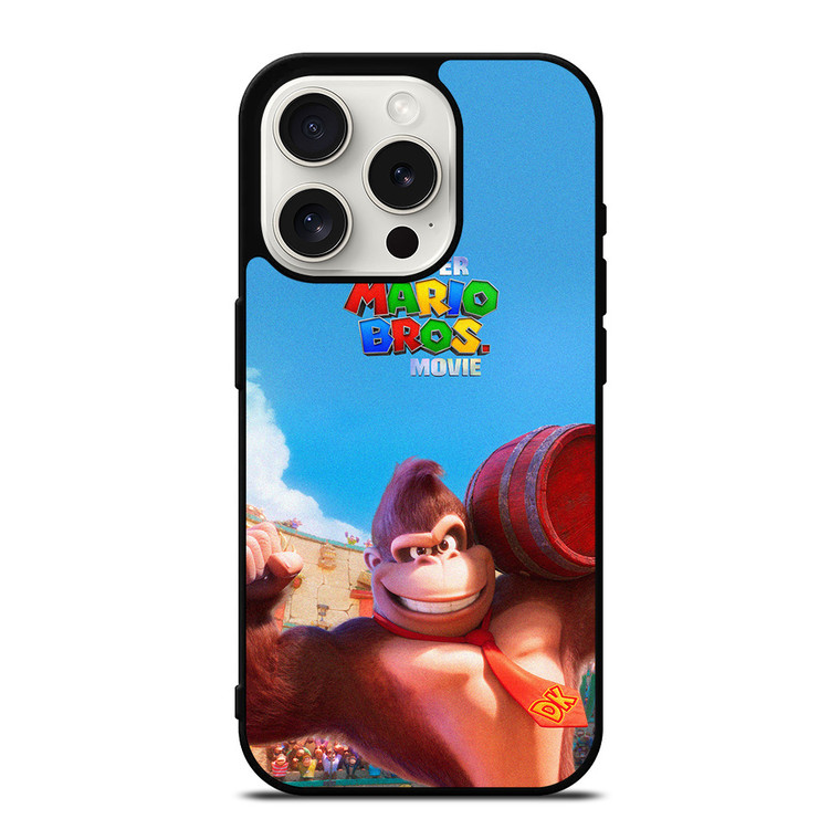 DONKEY KONG SUPER MARIO BROS MOVIE 2 iPhone 15 Pro Case Cover