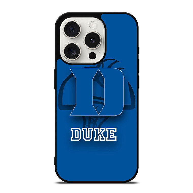 DUKE BLUE DEVILS BASKETBALL ICON iPhone 15 Pro Case Cover