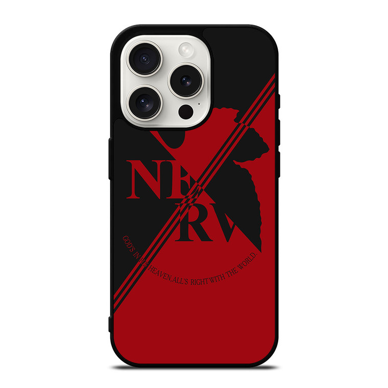 EVANGELION NERV LOGO 2 iPhone 15 Pro Case Cover