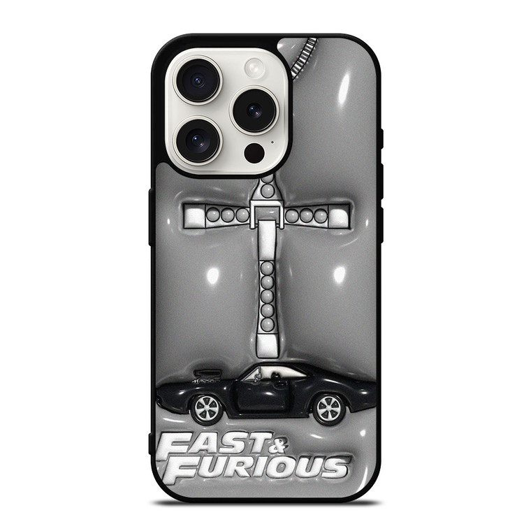 FAST AND FURIOUS DOMINIC TORETTO CAR iPhone 15 Pro Case Cover