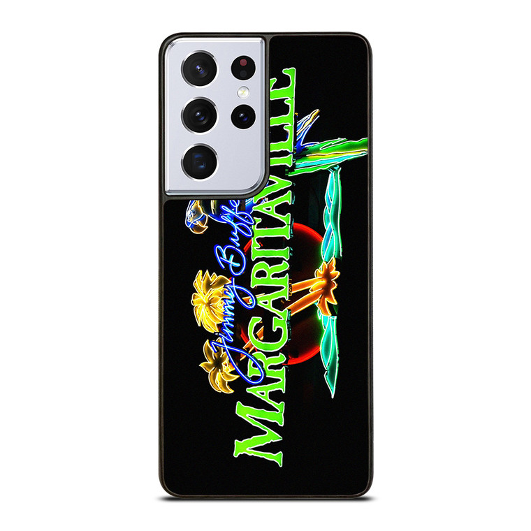 JIMMY BUFFETT MARGARITAVILLE GLOW  Samsung Galaxy S21 Ultra Case Cover