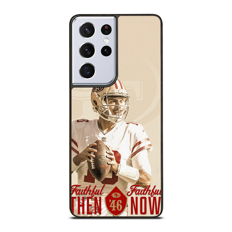 JIMMY GAROPPOLO SAN FRANCISCO 49ERS 2  Samsung Galaxy S21 Ultra Case Cover JIMMY GAROPPOLO SAN FRANCISCO 49ERS 2  Samsung Galaxy S21 Ultra Case Cover