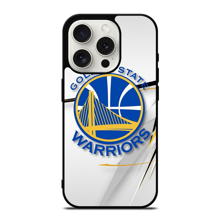 GOLDEN STATE WARRIORS NBA TEAM LOGO iPhone 15 Pro Case Cover