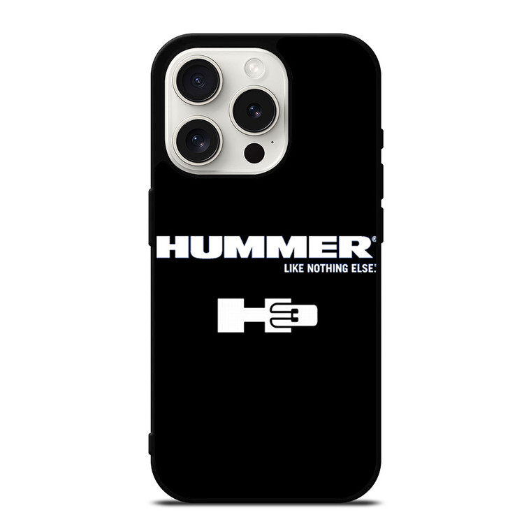 HUMMER H3 LOGO iPhone 15 Pro Case Cover