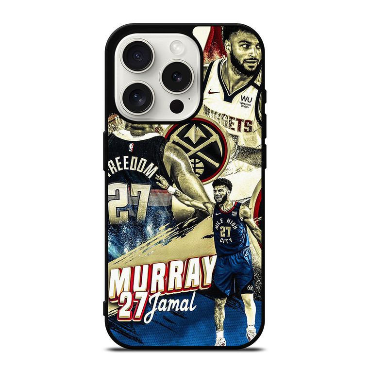 JAMAL MURRAY 27 DENVER NUGGETS iPhone 15 Pro Case Cover