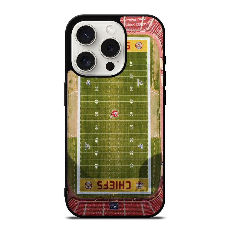 KANSAS CITY CHIEFS NFL FOOTBALL ARENA iPhone 15 Pro Case Cover