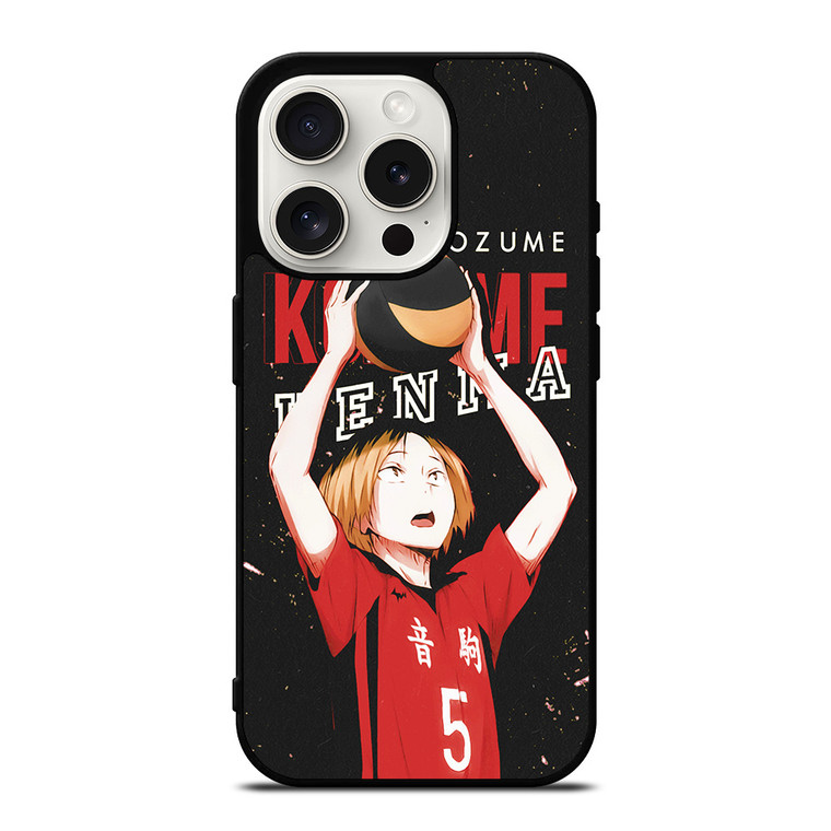 KENMA KOZUME HAIKYUU ANIME iPhone 15 Pro Case Cover
