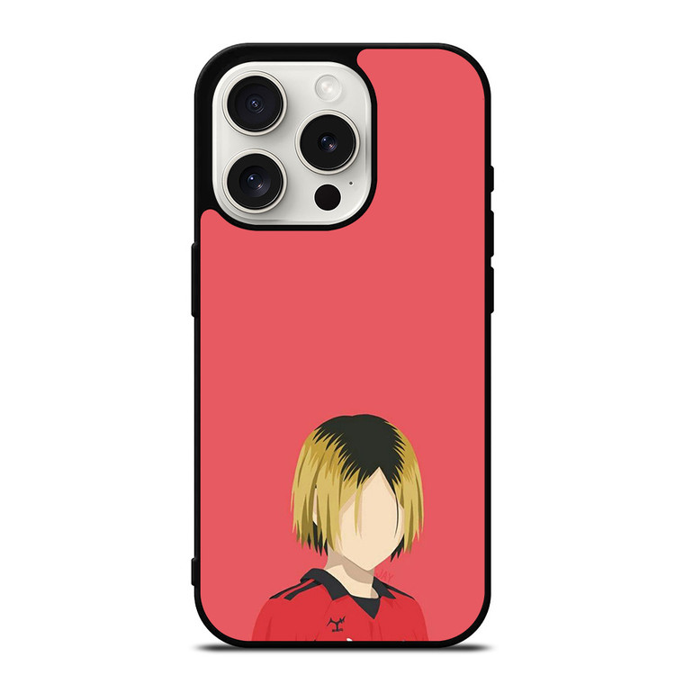 KENMA KOZUME HAIKYUU MINIMALIST iPhone 15 Pro Case Cover