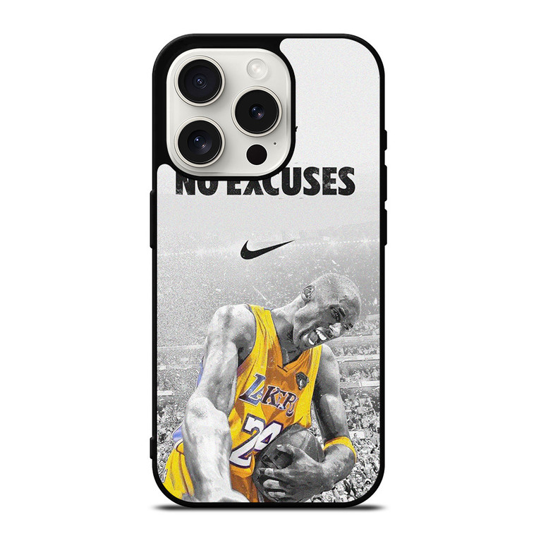 KOBE BRYANT NIKE MAMBA MENTALITY iPhone 15 Pro Case Cover