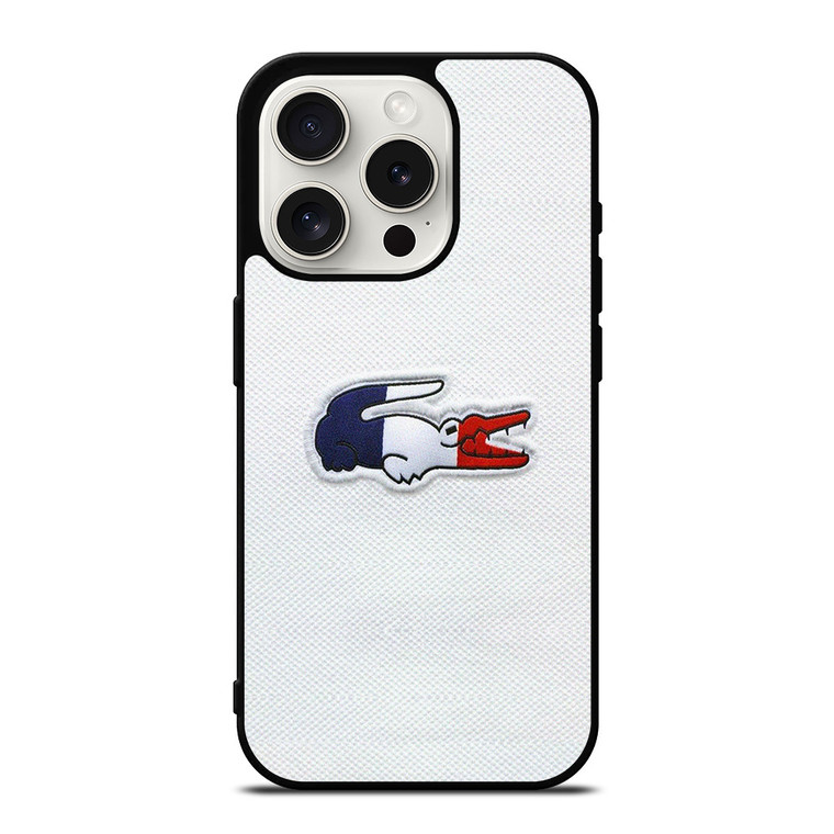 LACOSTE FRANCE iPhone 15 Pro Case Cover