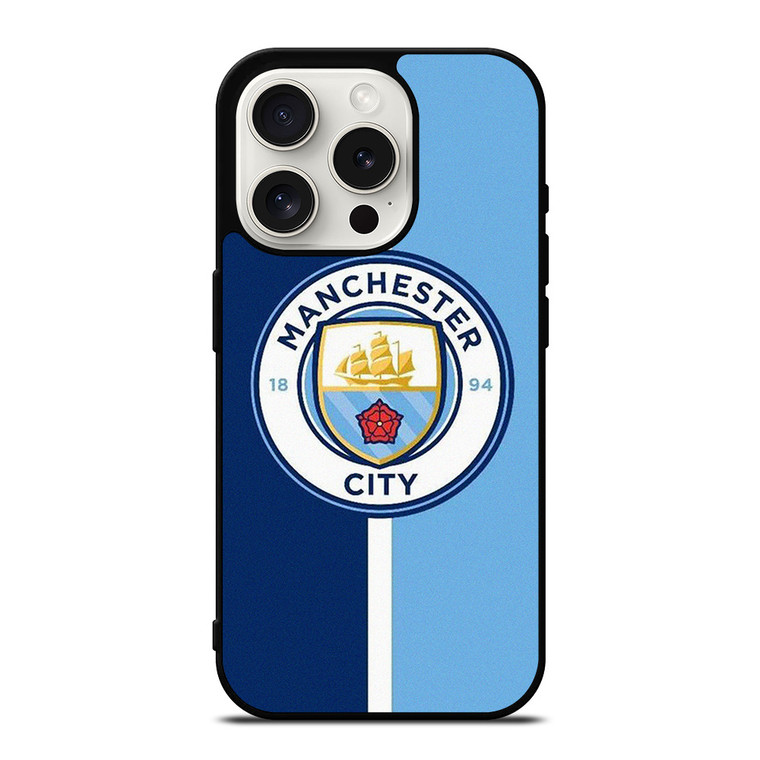 MANCHESTER CITY BLUE iPhone 15 Pro Case Cover