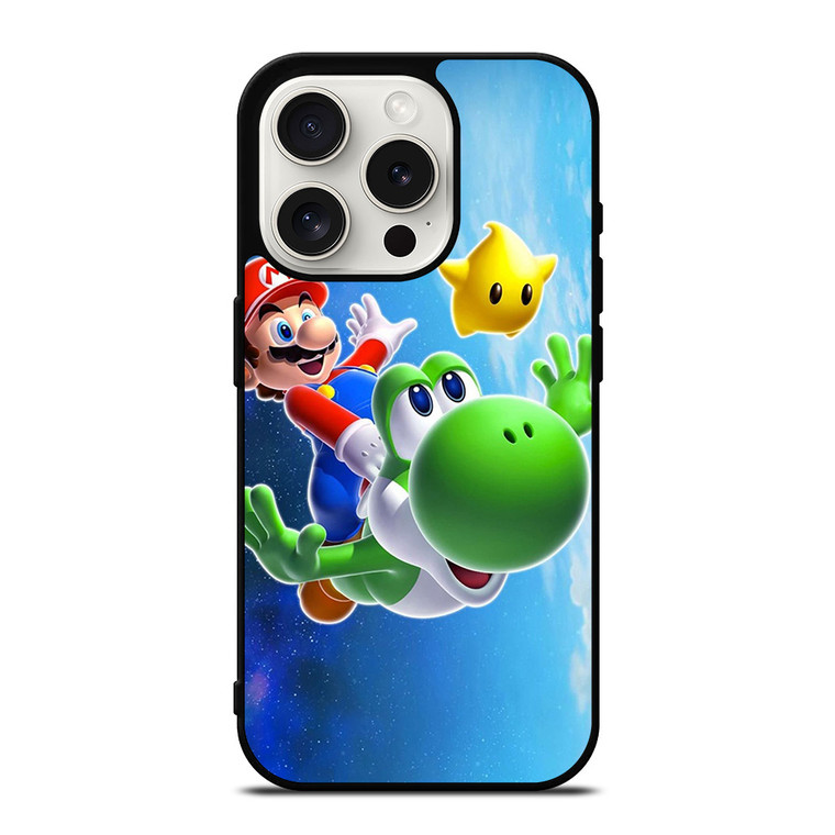 MARIO BROSS AND YOSHI GAMES iPhone 15 Pro Case Cover