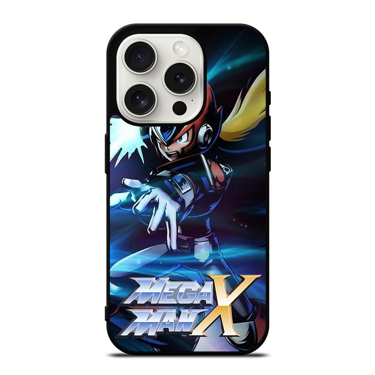 MEGA MAN X GAMES LOGO iPhone 15 Pro Case Cover