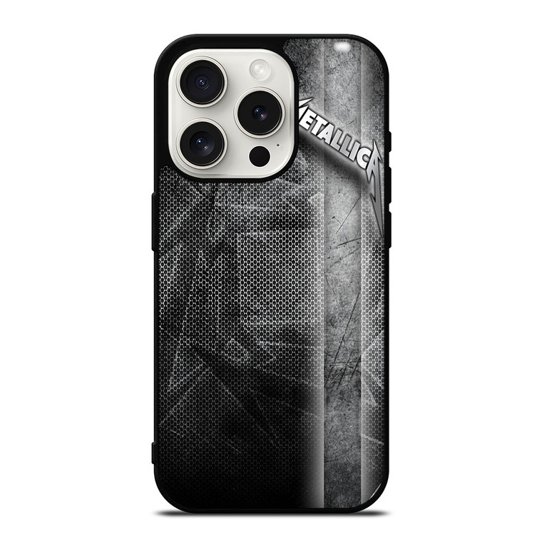 METALLICA BAND METAL LOGO iPhone 15 Pro Case Cover METALLICA BAND METAL LOGO iPhone 15 Pro Case Cover