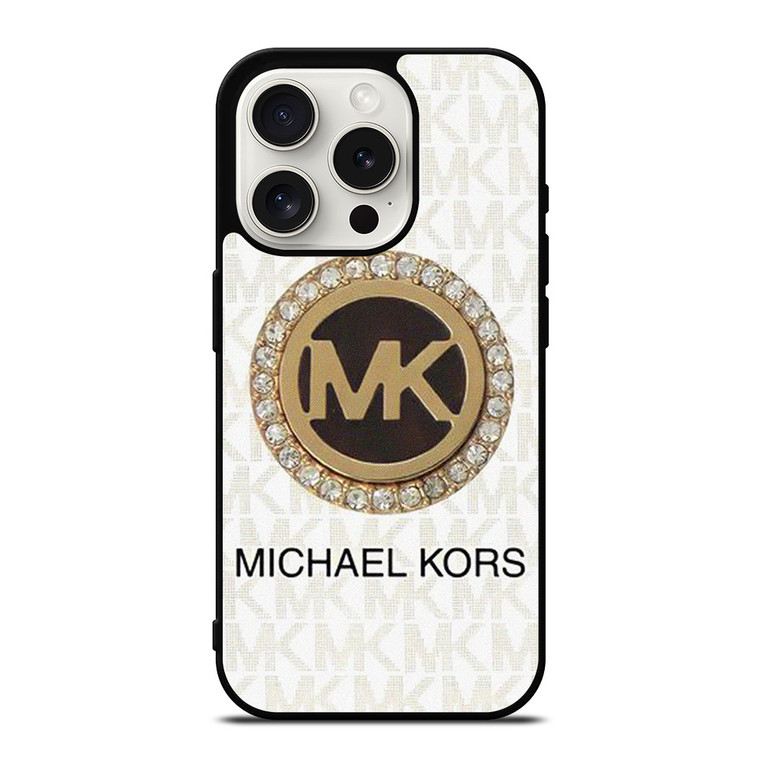 MICHAEL KORS DIAMOND LOGO iPhone 15 Pro Case Cover