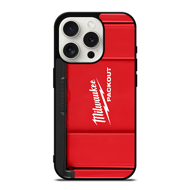 MILWAUKEE PACKOUT CABINET iPhone 15 Pro Case Cover MILWAUKEE PACKOUT CABINET iPhone 15 Pro Case Cover