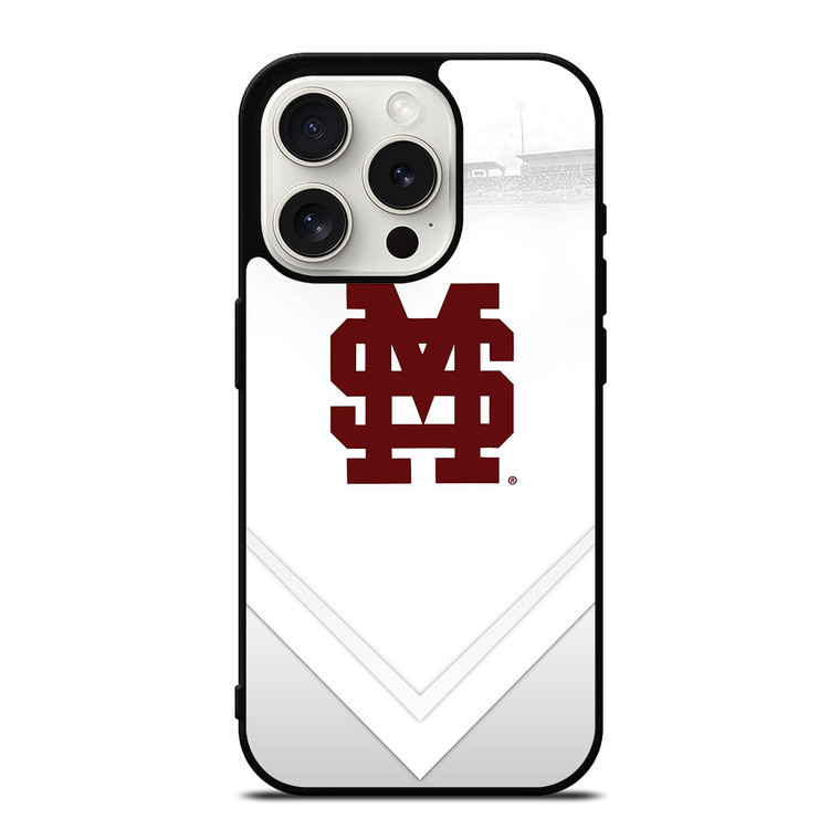 MISSISSIPPI STATE FOOTBALL LOGO iPhone 15 Pro Case Cover MISSISSIPPI STATE FOOTBALL LOGO iPhone 15 Pro Case Cover