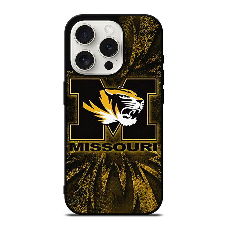 MISSOURI TIGERS FOOTBALL FOOTBALL SYMBOL iPhone 15 Pro Case Cover MISSOURI TIGERS FOOTBALL FOOTBALL SYMBOL iPhone 15 Pro Case Cover