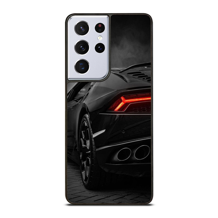 LAMBORGHINI HURACAN BLACK COOL  Samsung Galaxy S21 Ultra Case Cover
