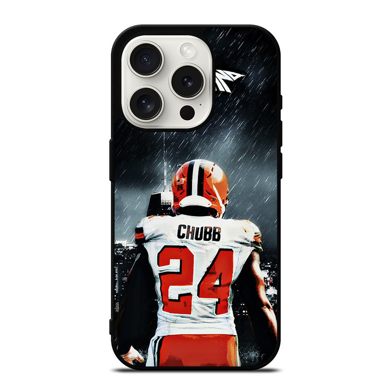 NICK CHUBB CLEVELAND BROWNS iPhone 15 Pro Case Cover