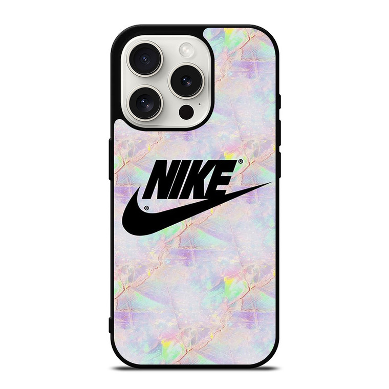 NIKE MARBLE DIAMOND iPhone 15 Pro Case Cover