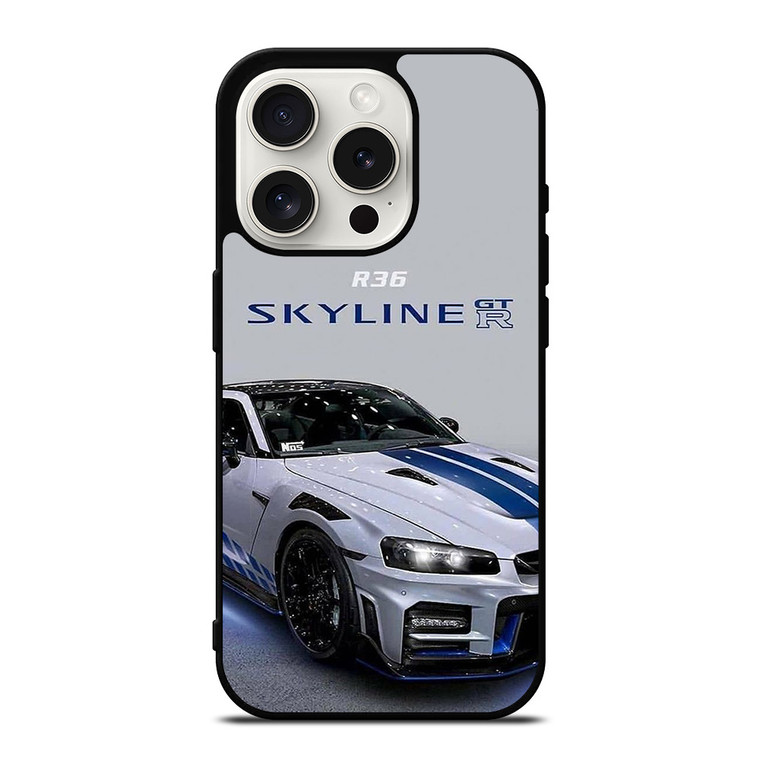 NISSAN GTR SKYLINE R36 iPhone 15 Pro Case Cover