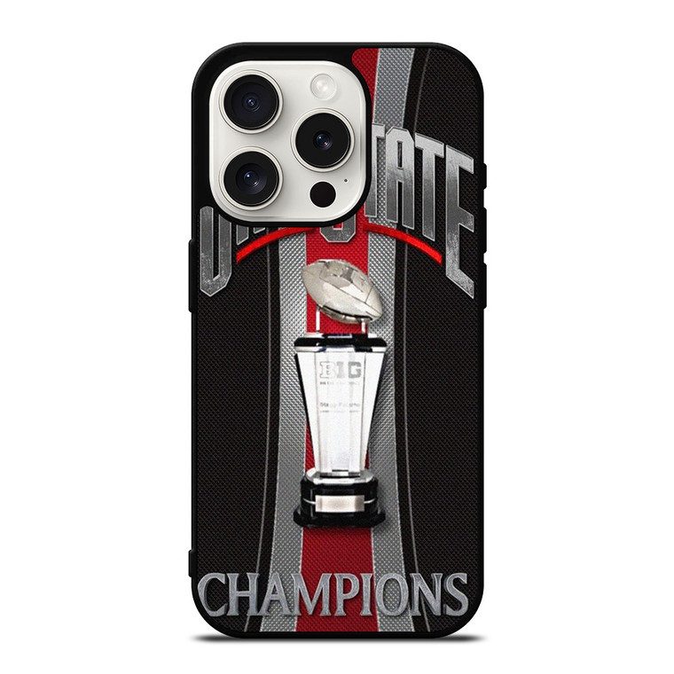 OHIO STATE BUCKEYES FOOTBALL CHAMPIONS iPhone 15 Pro Case Cover