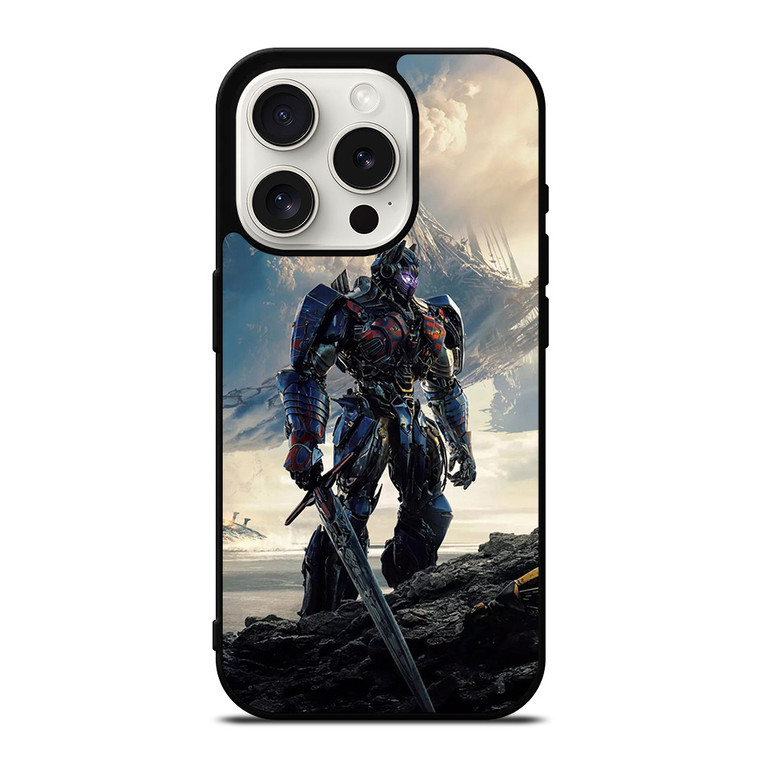 OPTIMUS PRIME TRANSFORMERS THE LAST KNIGHT iPhone 15 Pro Case Cover