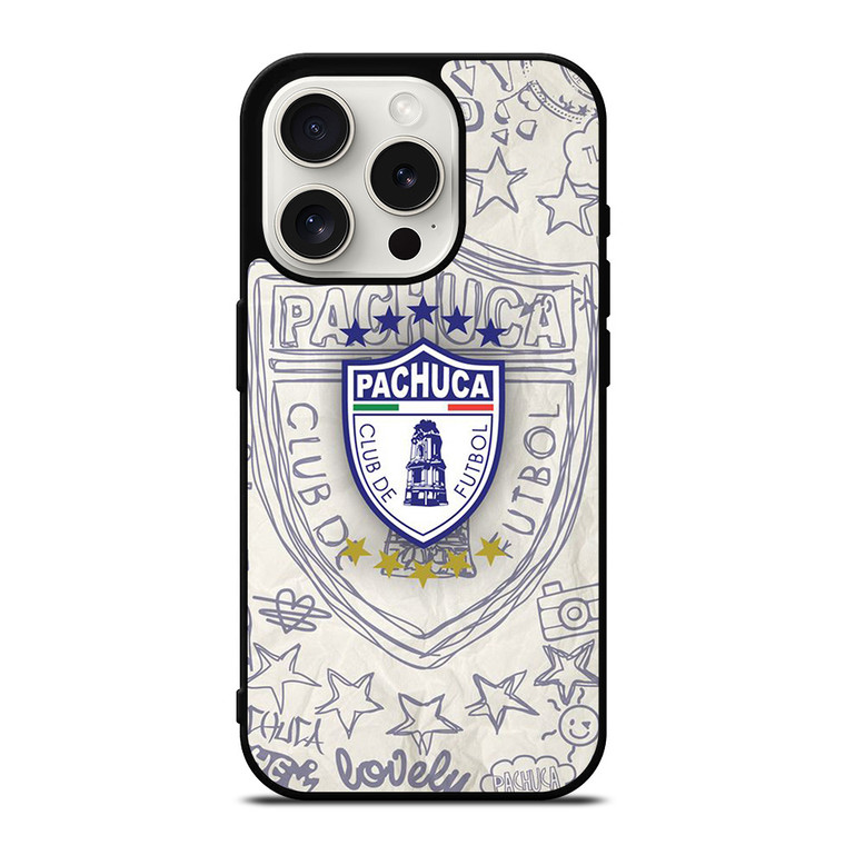 PACHUCA CLUB DE FOOTBALL LIGA MX iPhone 15 Pro Case Cover