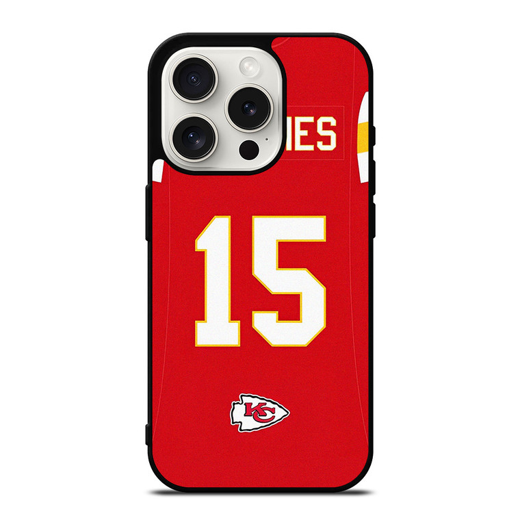 PATRICK MAHOMES KANSAS CITY CHIEFS KIT iPhone 15 Pro Case Cover
