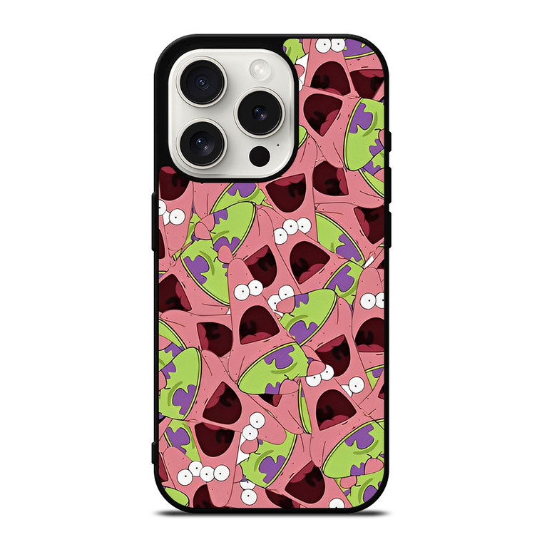 PATRICK STAR PATTERN iPhone 15 Pro Case Cover