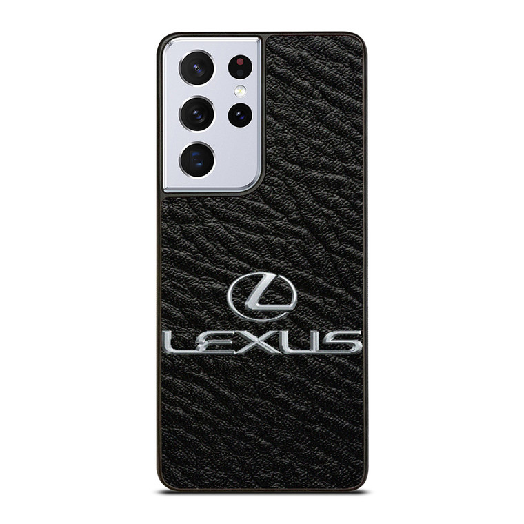 LEXUS LEATHER LOGO  Samsung Galaxy S21 Ultra Case Cover LEXUS LEATHER LOGO  Samsung Galaxy S21 Ultra Case Cover