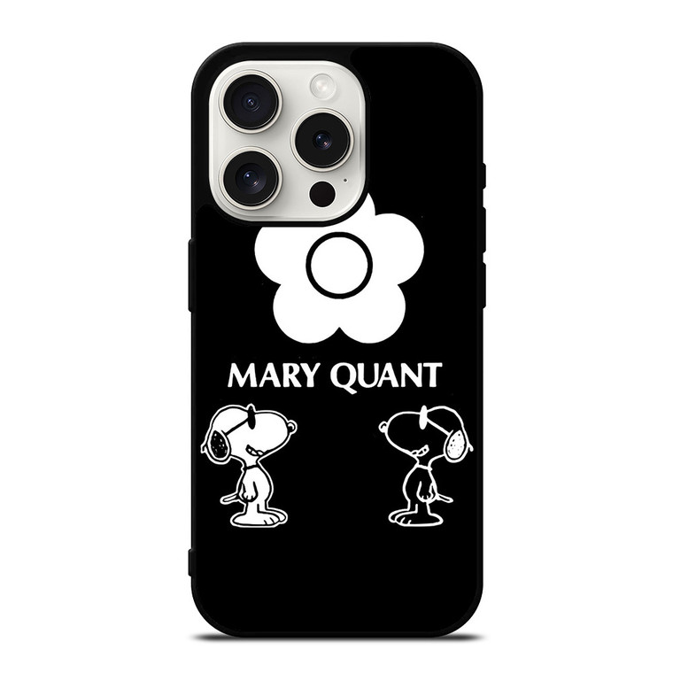 PEANUTS SNOOPY DOG MARY QUANT iPhone 15 Pro Case Cover