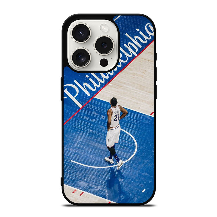 PHILADELPHIA BASKETBALL PHILADELPHIA SIXERS iPhone 15 Pro Case Cover