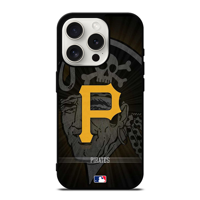 PITTSBURGH PIRATES MLB ICON iPhone 15 Pro Case Cover