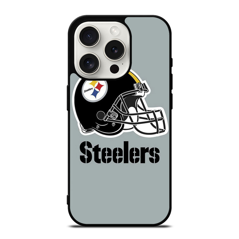 PITTSBURGH STEELERS HELMET NFL iPhone 15 Pro Case Cover