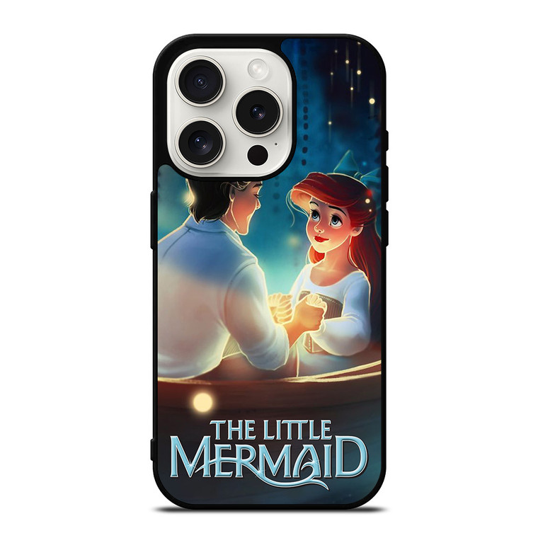 PRINCE ERIC AND PRINCESS ARIEL LITTLE MERMAID iPhone 15 Pro Case Cover PRINCE ERIC AND PRINCESS ARIEL LITTLE MERMAID iPhone 15 Pro Case Cover