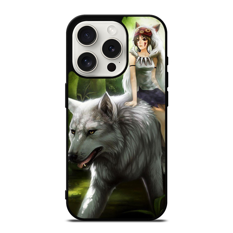 PRINCESS MONONOKE STUDIO GHIBLI ANIME iPhone 15 Pro Case Cover