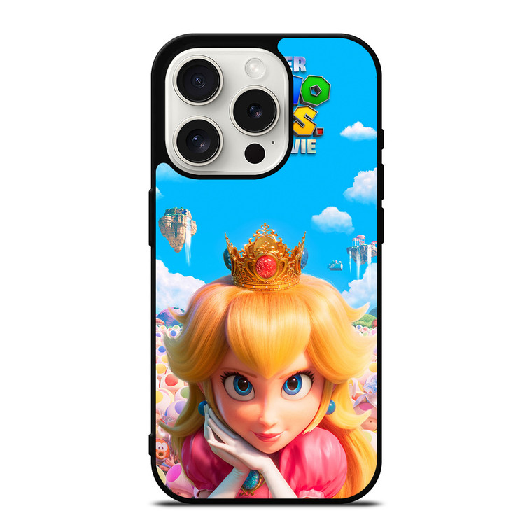 PRINCESS PEACH SUPER MARIO BROS MOVIE iPhone 15 Pro Case Cover