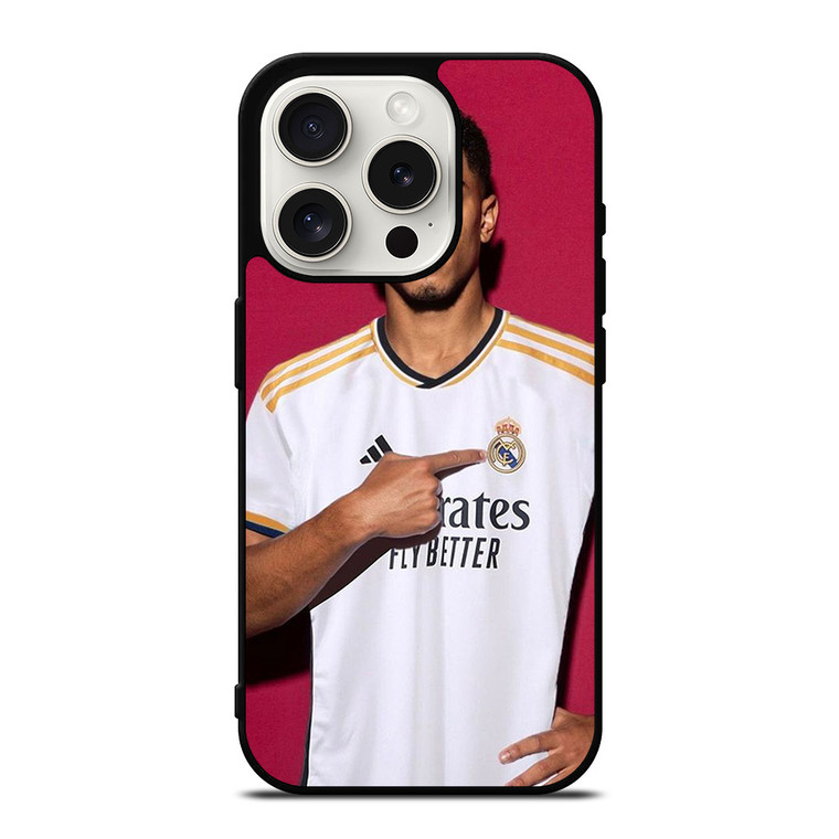 REAL MADRID JUDE BELLINGHAM iPhone 15 Pro Case Cover