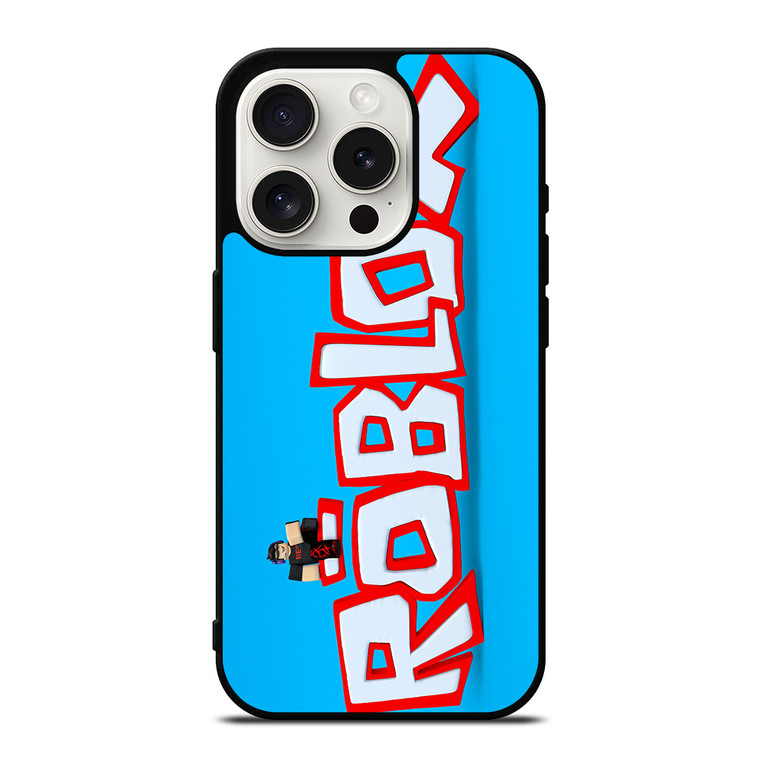 ROBLOX BLUE SIGN iPhone 15 Pro Case Cover