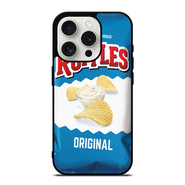 RUFFLES POTATO CHIPS ORIGINAL iPhone 15 Pro Case Cover