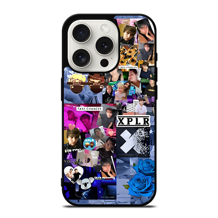 SAM AND COLBY XPLR COLLAGE 2 iPhone 15 Pro Case Cover