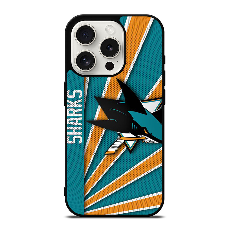 SAN JOSE SHARKS HOCKEY TEAM iPhone 15 Pro Case Cover