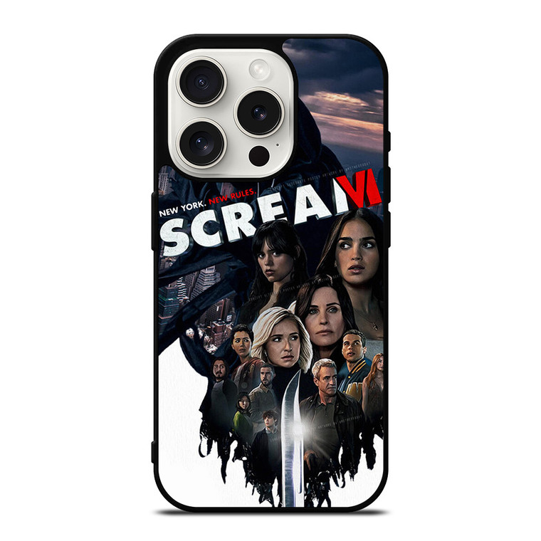 SCREAM VI HORROR MOVIES iPhone 15 Pro Case Cover