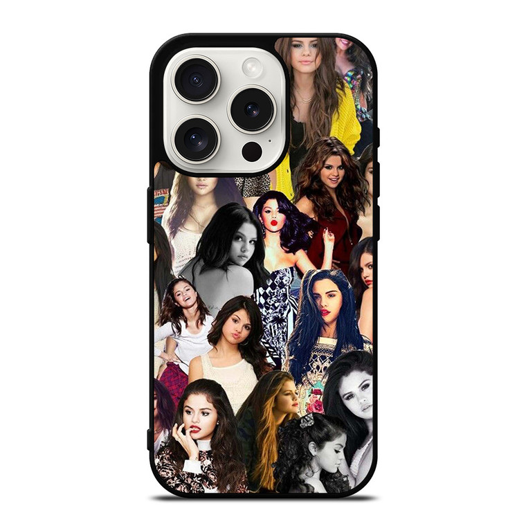 SELENA GOMEZ COLLAGE iPhone 15 Pro Case Cover