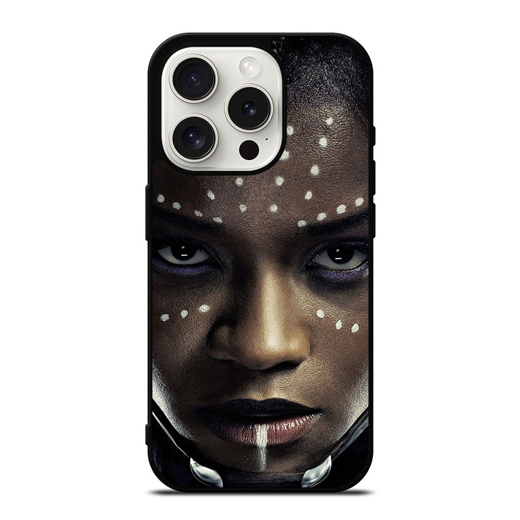 SHURI BLACK PANTHER WAKANDA FOREVER FACE iPhone 15 Pro Case Cover