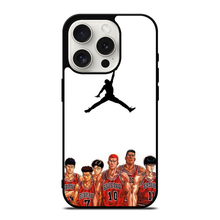 SLAM DUN ANIME AIR JORDAN iPhone 15 Pro Case Cover