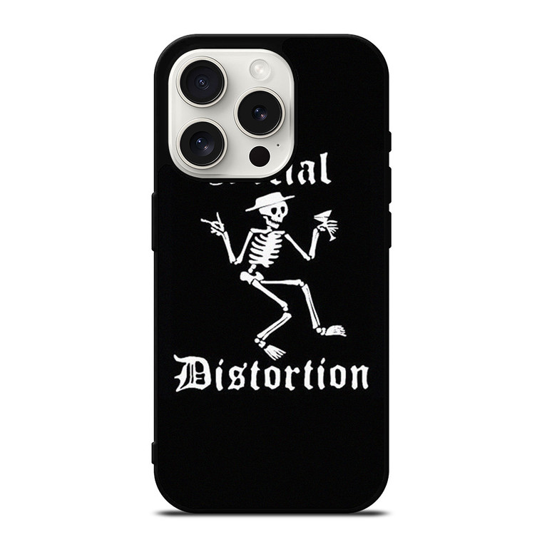 SOCIAL DISTORTION ROCK BAND SKULL SYMBOL iPhone 15 Pro Case Cover