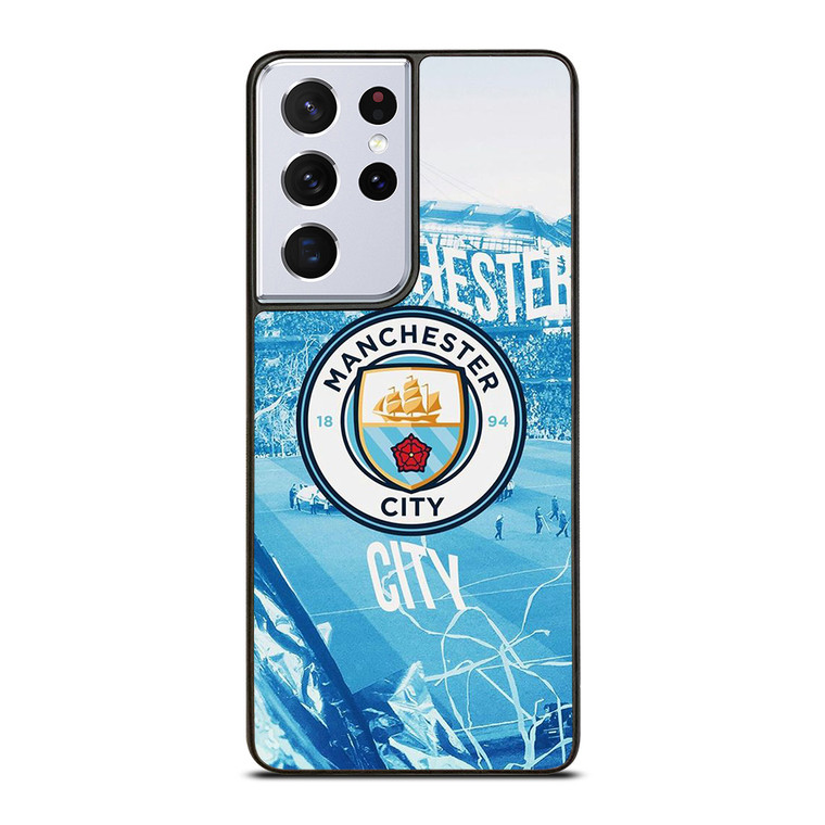 MANCHESTER CITY ETIHAD STADIUM  Samsung Galaxy S21 Ultra Case Cover